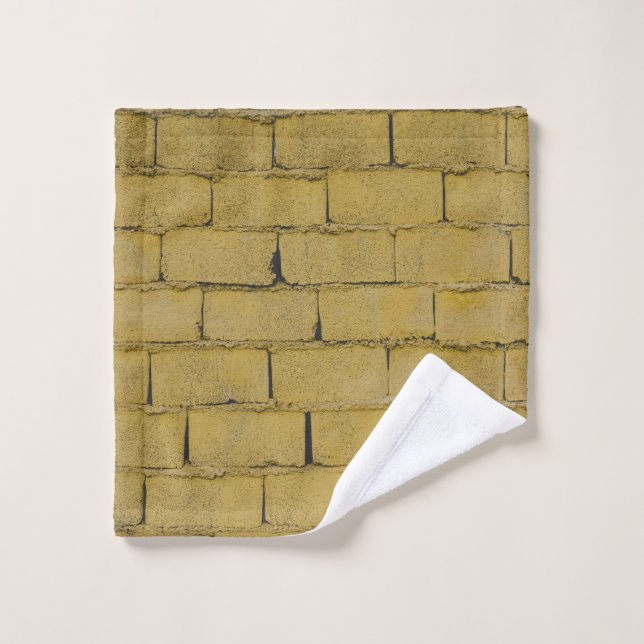 Empty concrete brick wall wash cloth (Wash Cloth)