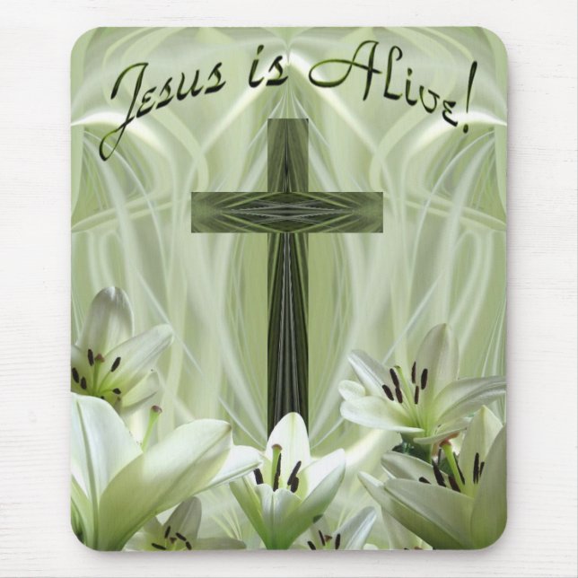 Empty Cross! Mouse Pad (Front)