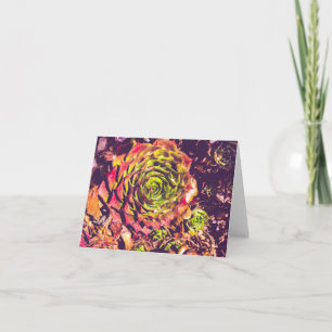 empty greeting/thank you card