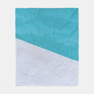 Empty grey floor beside pool fleece blanket