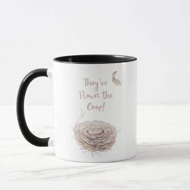 Empty Nest Announcement Mug (Left)