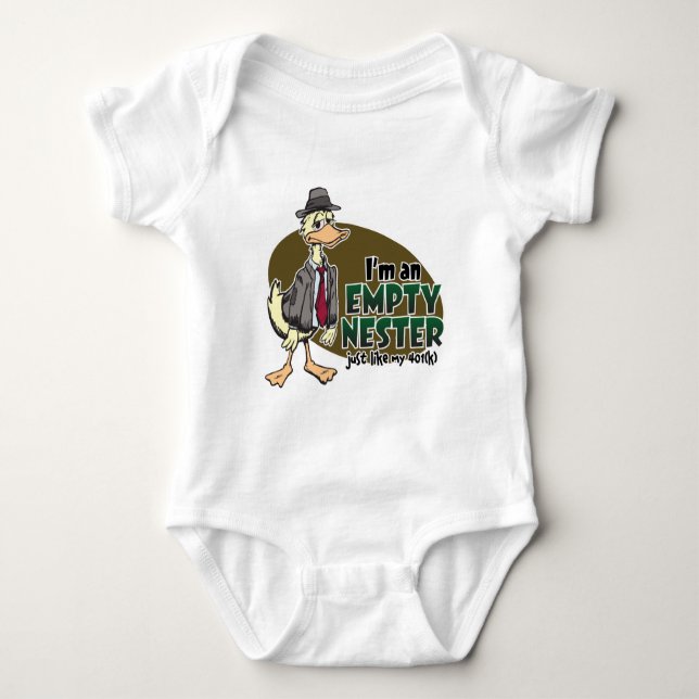 Empty Nest Baby Bodysuit (Front)