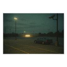 Empty Parking Lot at Night – Dreamcore Vibes