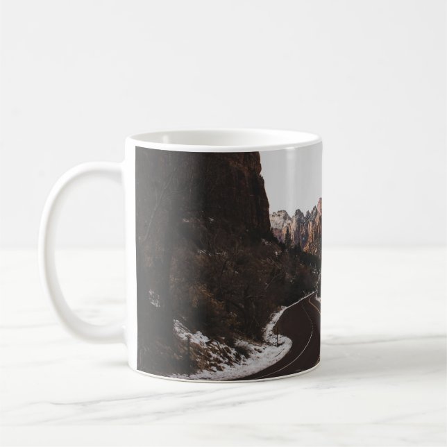 EMPTY ROAD COFFEE MUG (Left)