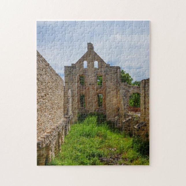 Empty Room Ruins Jigsaw Puzzle (Vertical)