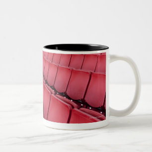 Empty Seats in Stadium Two-Tone Coffee Mug