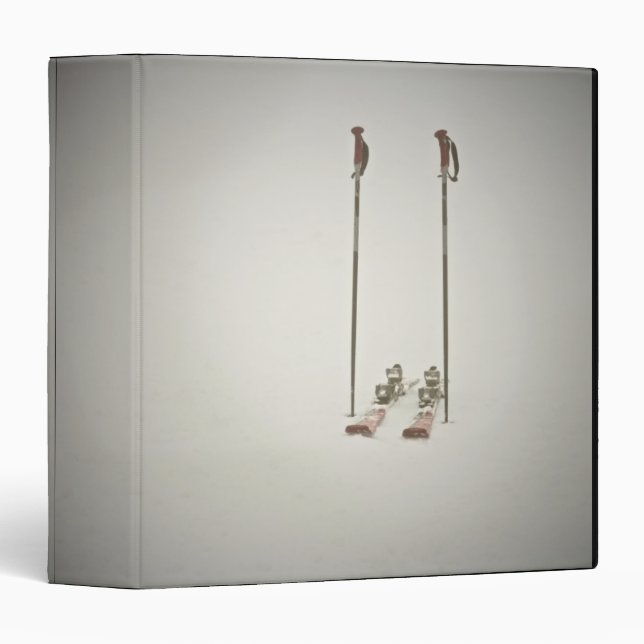 Empty Skis and Poles Binder (Front/Spine)