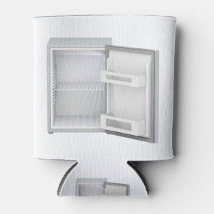 Empty small fridge can cooler