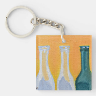Empty Soda Bottles Keychain