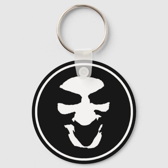 Empty Space Icon Keycain Keychain (Front)