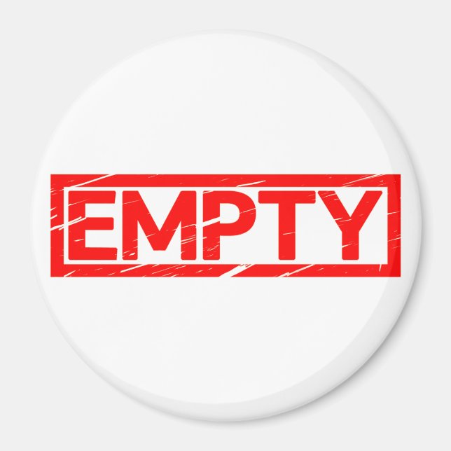 Empty Stamp Magnet (Front)