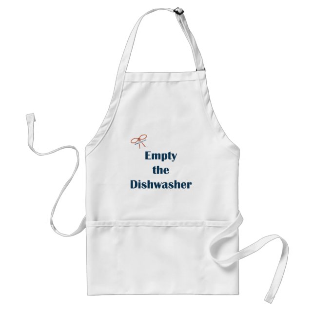 Empty The Dishwasher Reminders Standard Apron (Front)