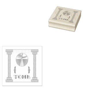 Empty Tomb Rubber Stamp