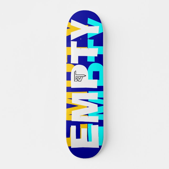 Empty Vortex Deck Steezy Edition Skateboard (Front)