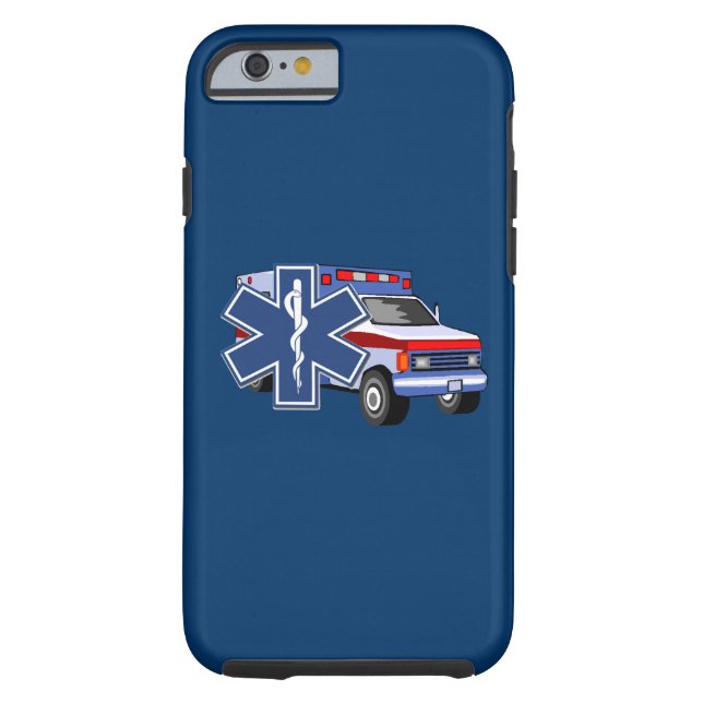 EMS Ambulance Case-Mate iPhone Case (Back)