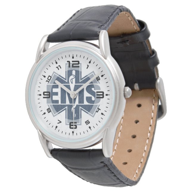 EMS Denim texture Watch (Angled)
