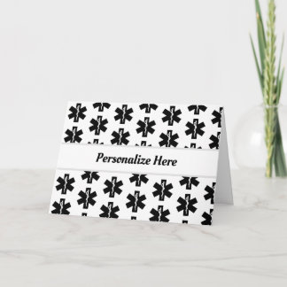 EMS Emergency Logo  Card