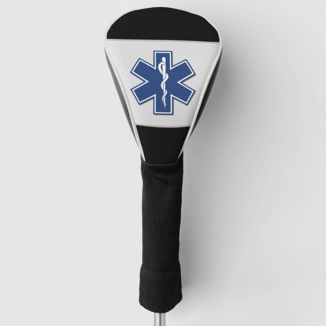 EMS Emergency Logo Golf Head Cover (Front)