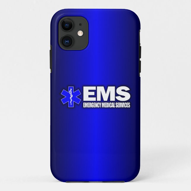 EMS -Emergency Medical Services Case-Mate iPhone Case (Back)