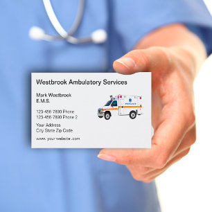 EMS EMergency Médicale Services Carte de visite