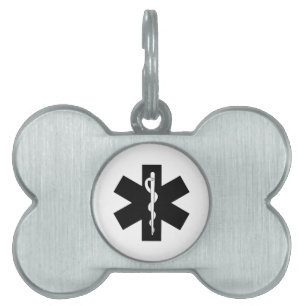 EMS Emergency Theme Pet Tag