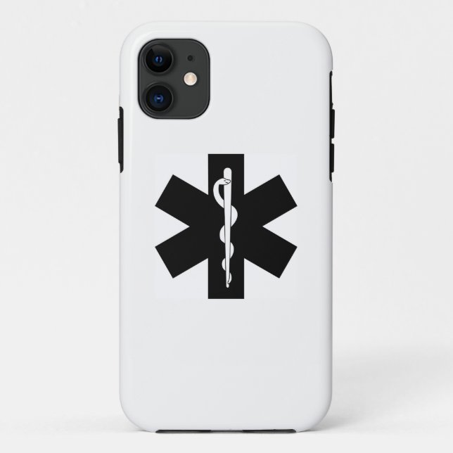 EMS EMT Paramedic Star Case-Mate iPhone Case (Back)