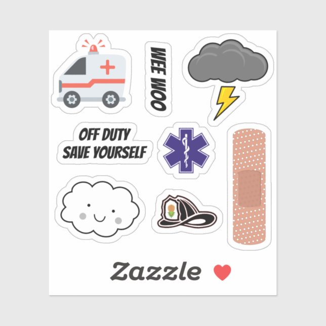 EMS Humour Pack, Paramedic Jokes (Sheet)