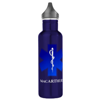 EMS Logo with Name/Calling Number 710 Ml Water Bottle