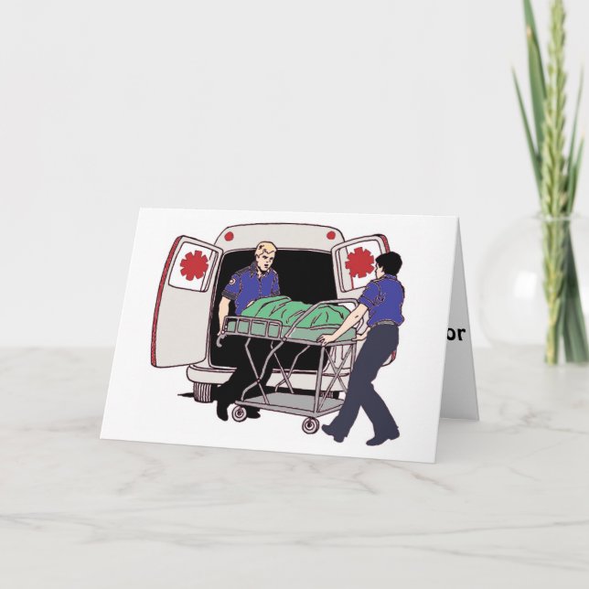 EMS Making a Difference Every Day Thank You Card (Front)