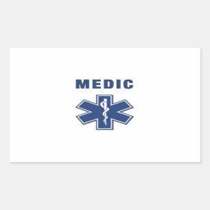 EMS ParaMedic Star of Life Sticker