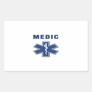 EMS ParaMedic Star of Life Sticker