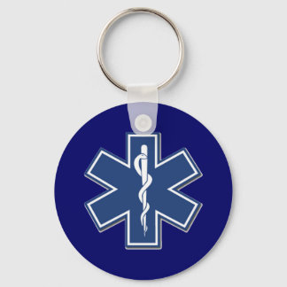 EMS Star of Life Keychain