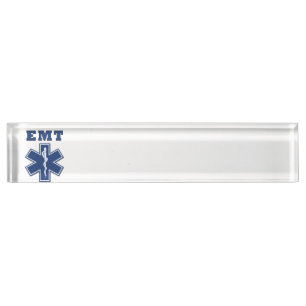 EMS Star Of Life Nameplate