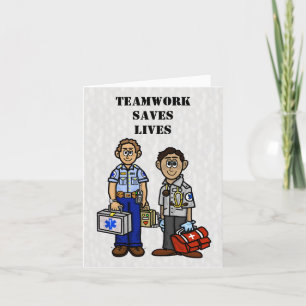 EMS Team Thank You Card