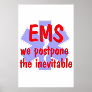 EMS-We Postpone the Inevitable (Star) Poster