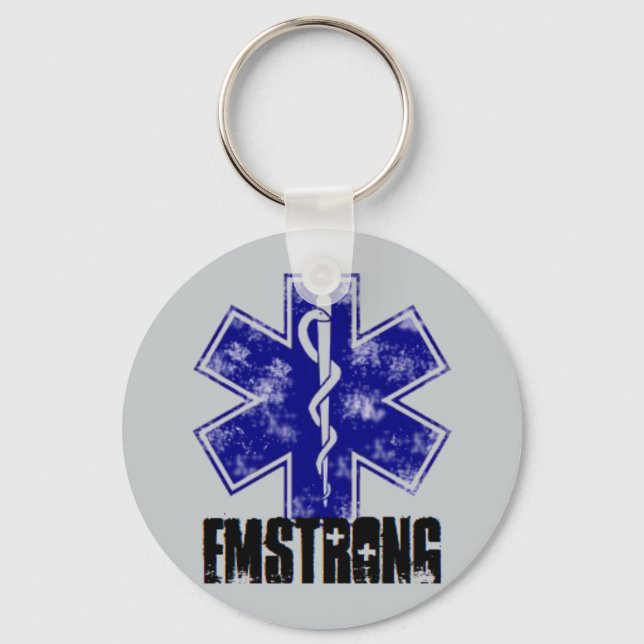 EMSTRONG (Logo Only) Keychain (Front)