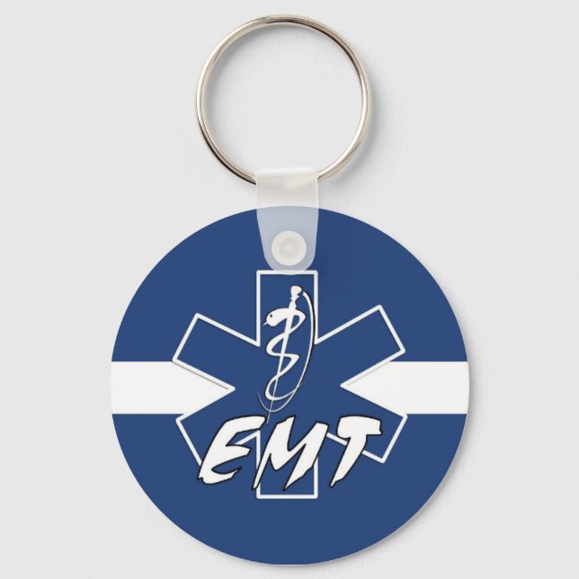EMT Active Duty Keychain (Front)