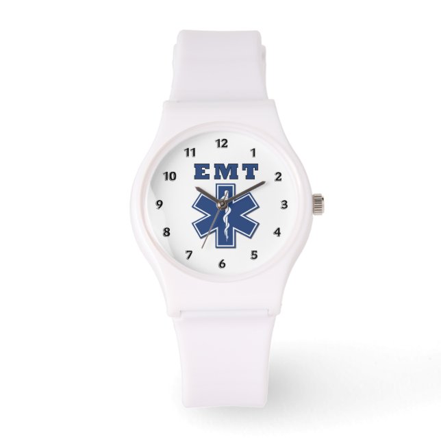 EMT Blue Star of Life Watch (Front)
