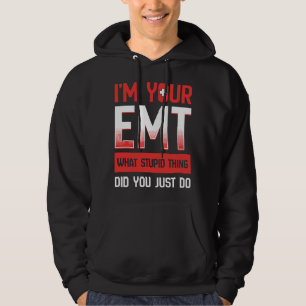 EMT Emergency Medical Technician Ambulance Respond Hoodie