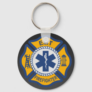 EMT Firefighter  Keychain