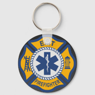EMT Firefighter  Keychain