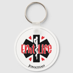  EMT Life Personalized Medical Symbol Keychain