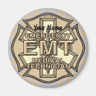 EMT Maltese Cross  magnet