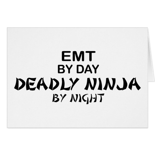 EMT Ninja mortel par nuit (Devant horizontal)