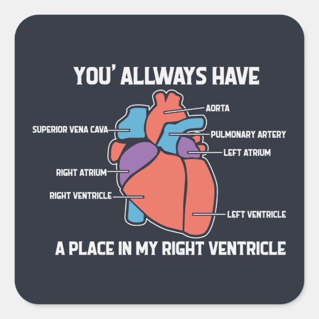 EMT Paramedic Sentimental Statement Square Sticker (Front)