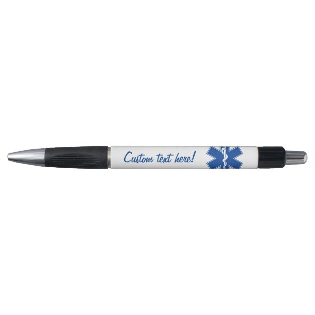EMT Paramedic Symbol Custom Pen (Front)