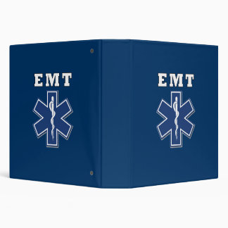 EMT Star of Life Binder