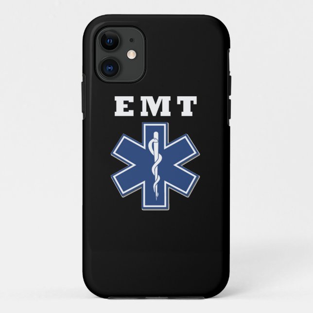 EMT Star of Life Case-Mate iPhone Case (Back)