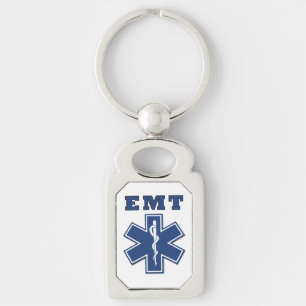 EMT Star of Life Keychain
