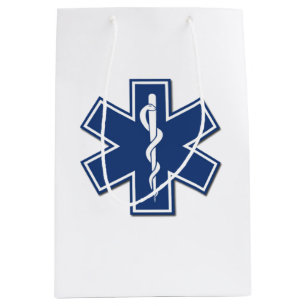 EMT Star of Life Medium Gift Bag
